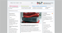 Desktop Screenshot of bsz-bw.de